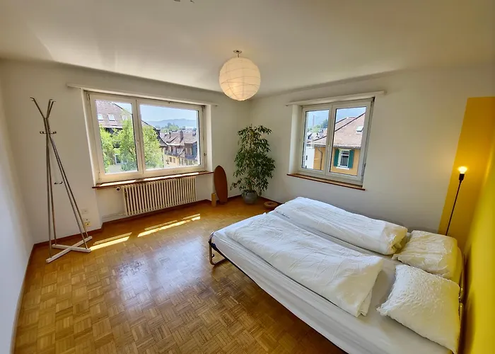 Designer Apt, 2 Balconies, 10min To Main Station * Zurich